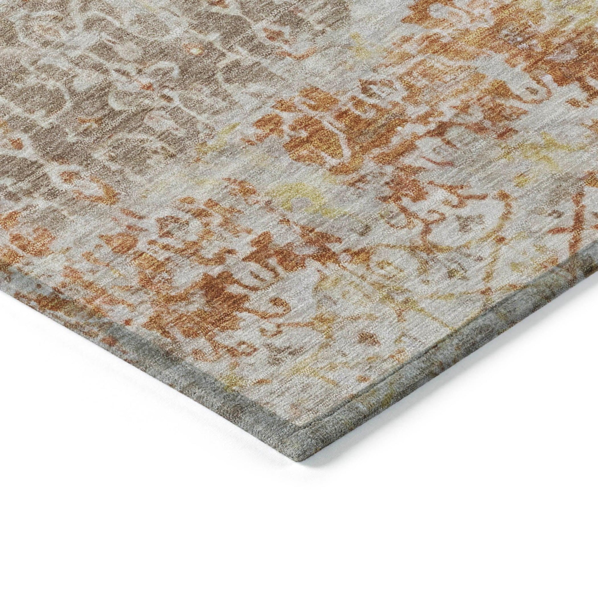 Addison Rugs Jaelara Brown Washable Indoor-Outdoor Rug