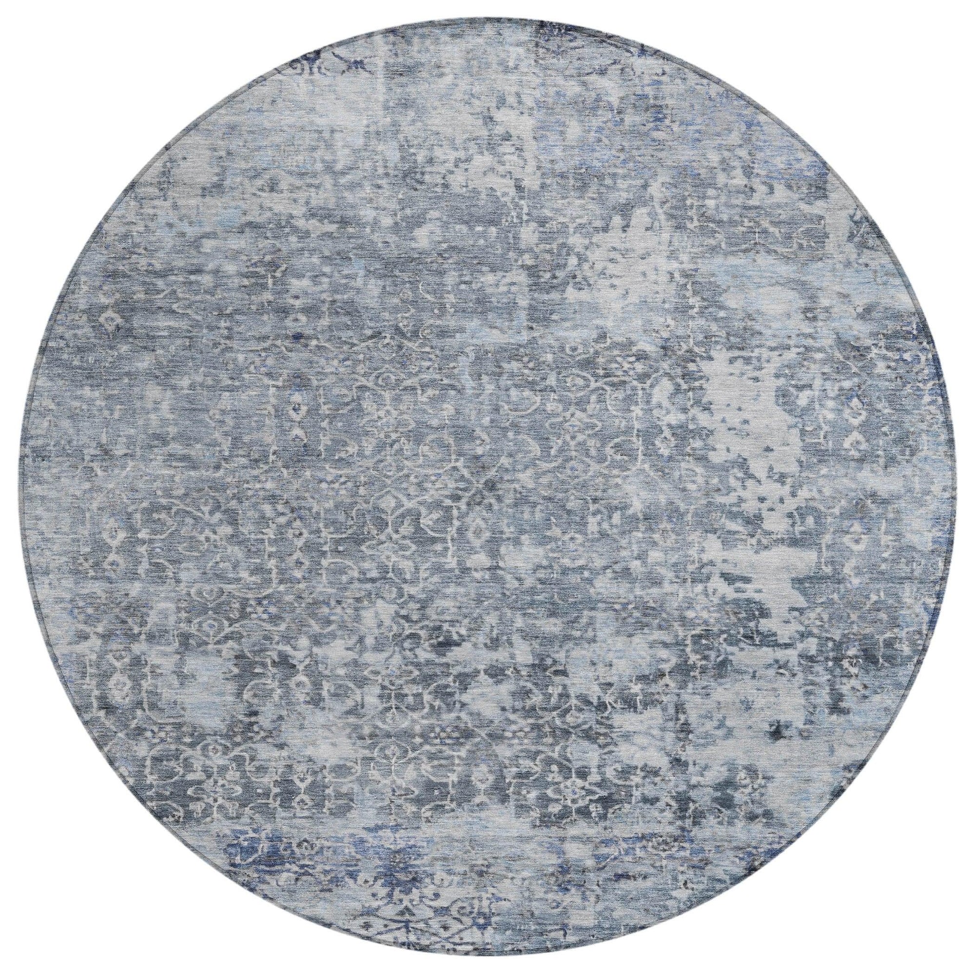 Addison Rugs Jaelara Blue Washable Indoor-Outdoor Rug
