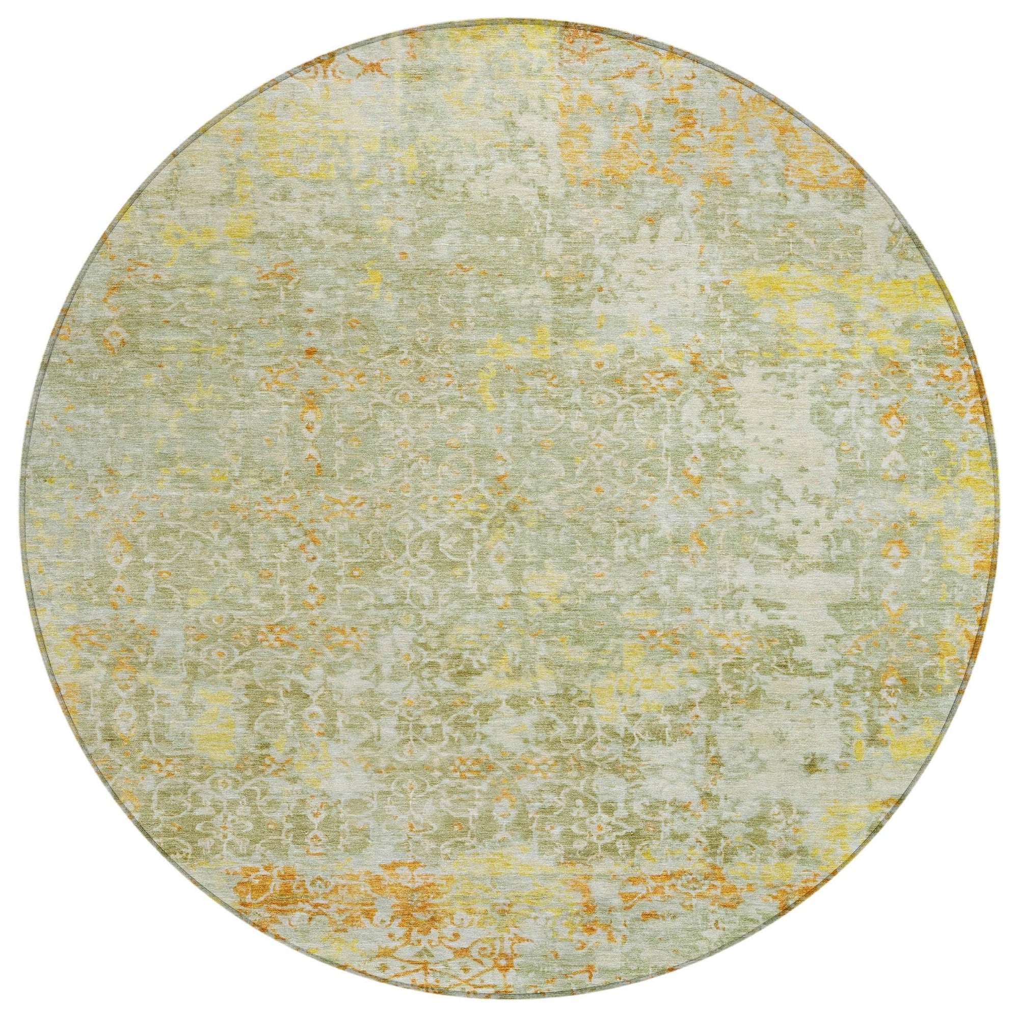 Addison Rugs Jaelara Green Washable Indoor-Outdoor Rug