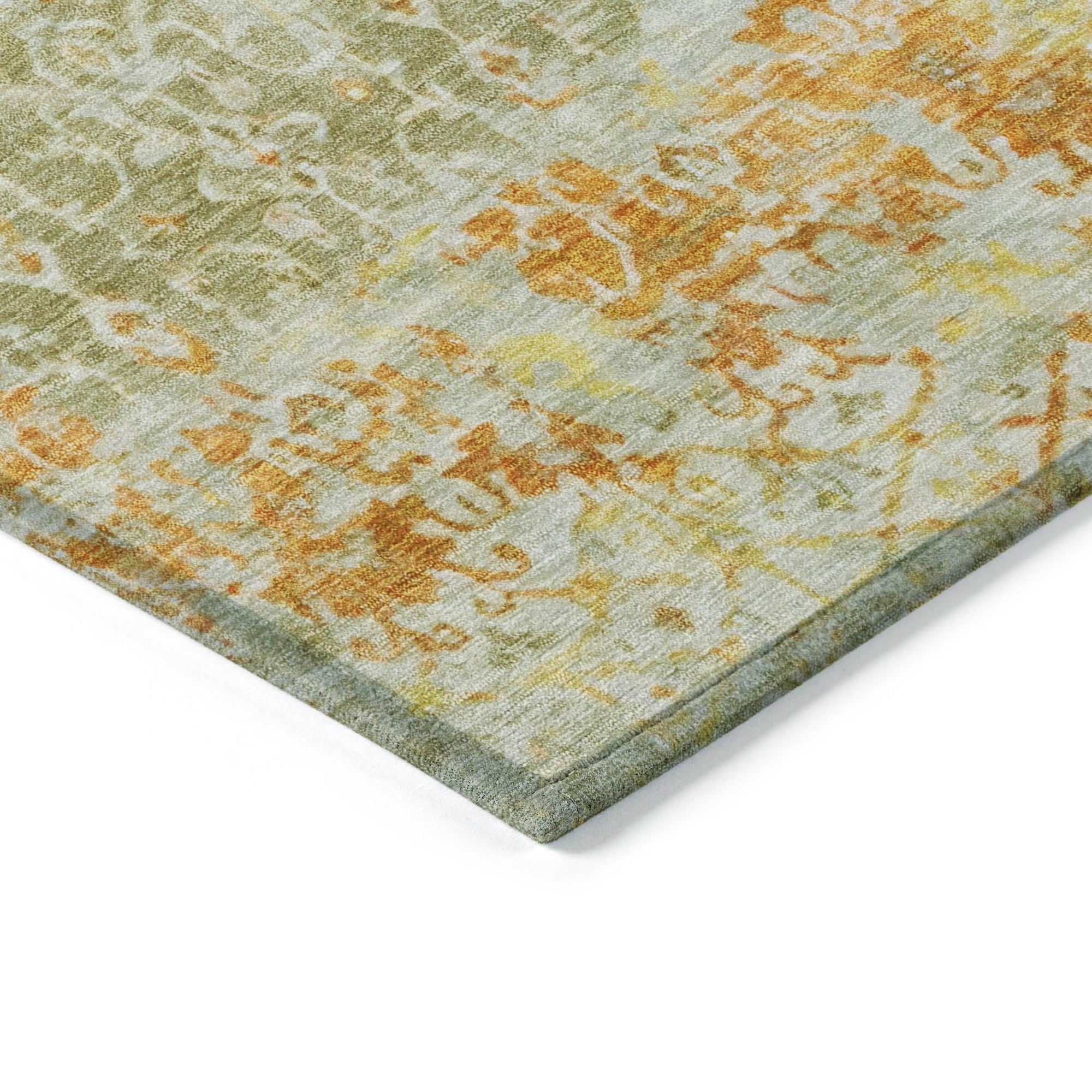 Addison Rugs Jaelara Green Washable Indoor-Outdoor Rug