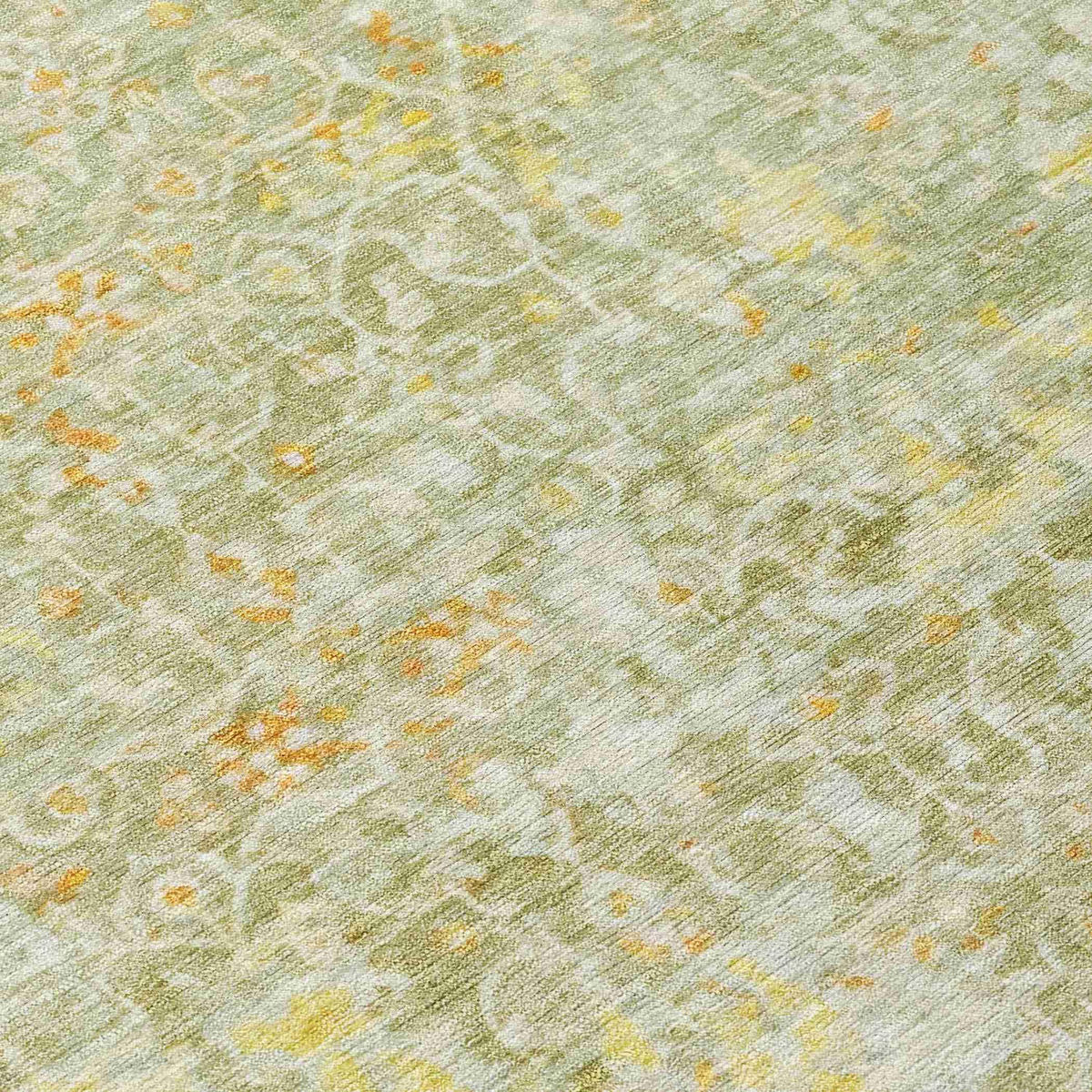 Addison Rugs Jaelara Green Washable Indoor-Outdoor Rug