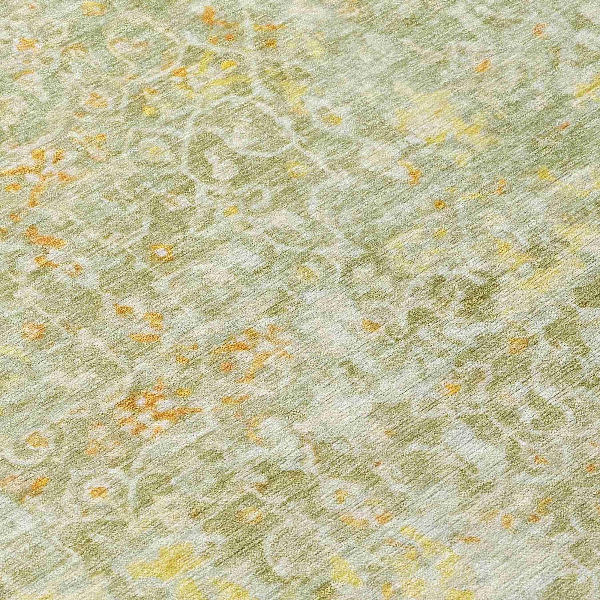 Addison Rugs Jaelara Green Washable Indoor-Outdoor Rug