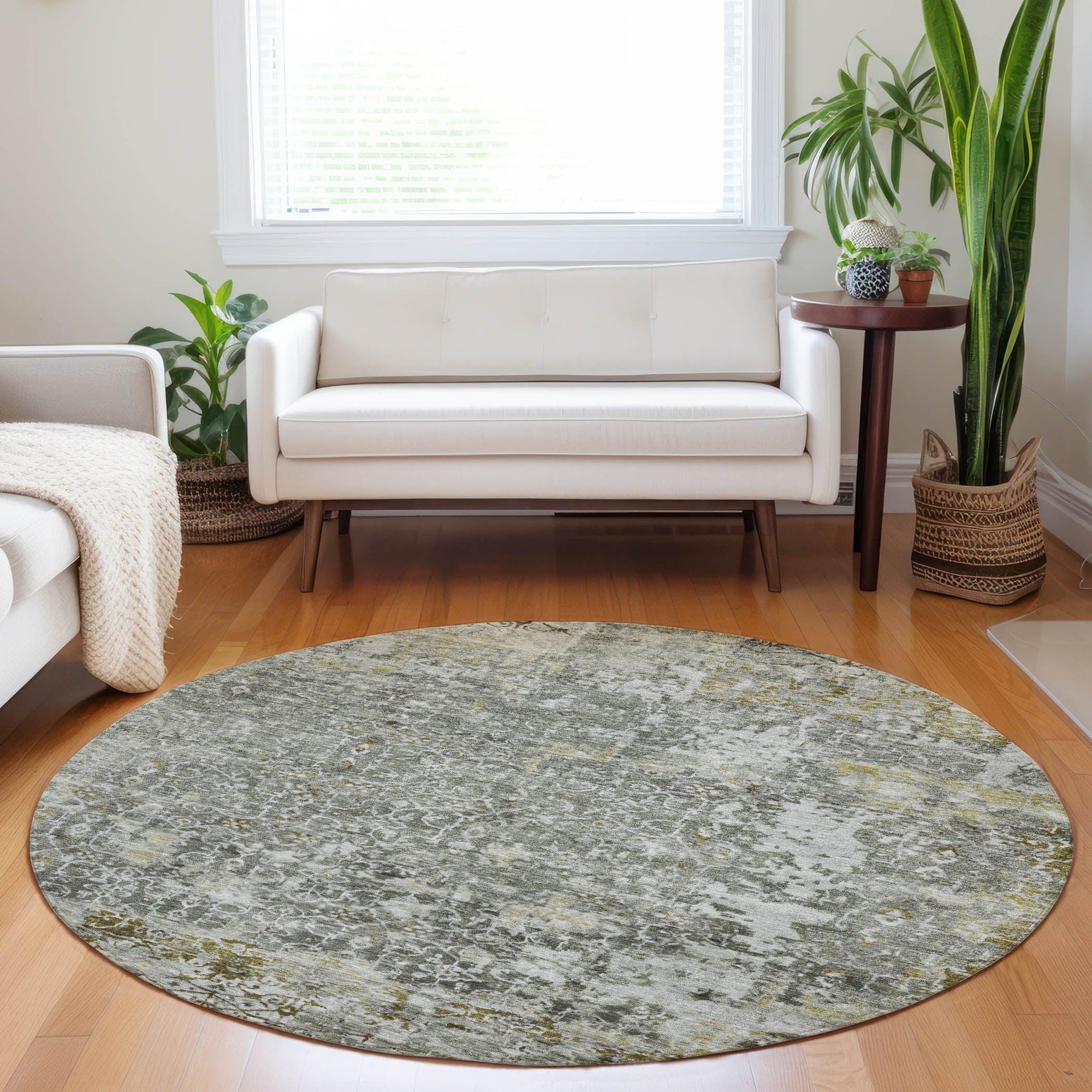 Addison Rugs Jaelara Taupe Washable Indoor-Outdoor Rug