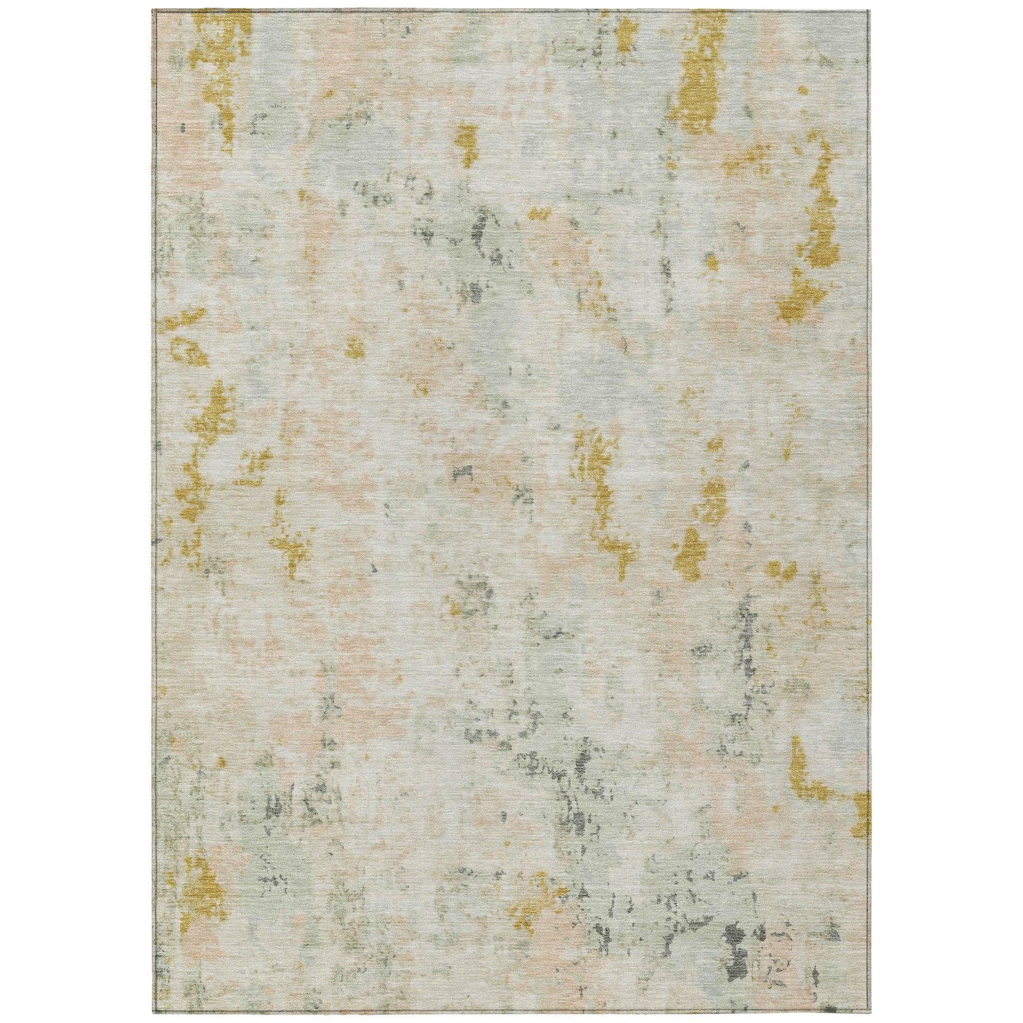 Addison Rugs Jaelaris Brown Washable Indoor-Outdoor Rug