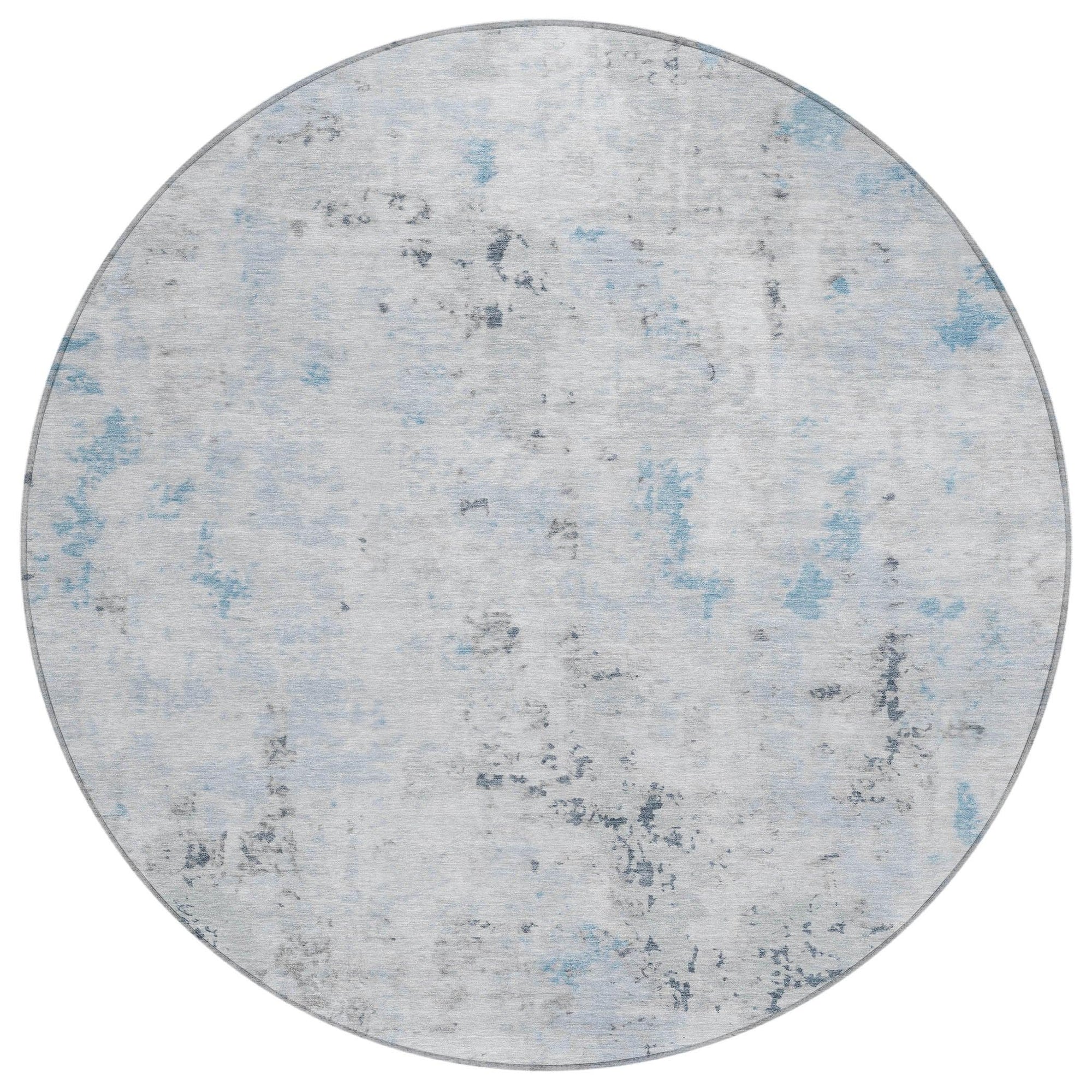 Addison Rugs Jaelaris Blue Washable Indoor-Outdoor Rug