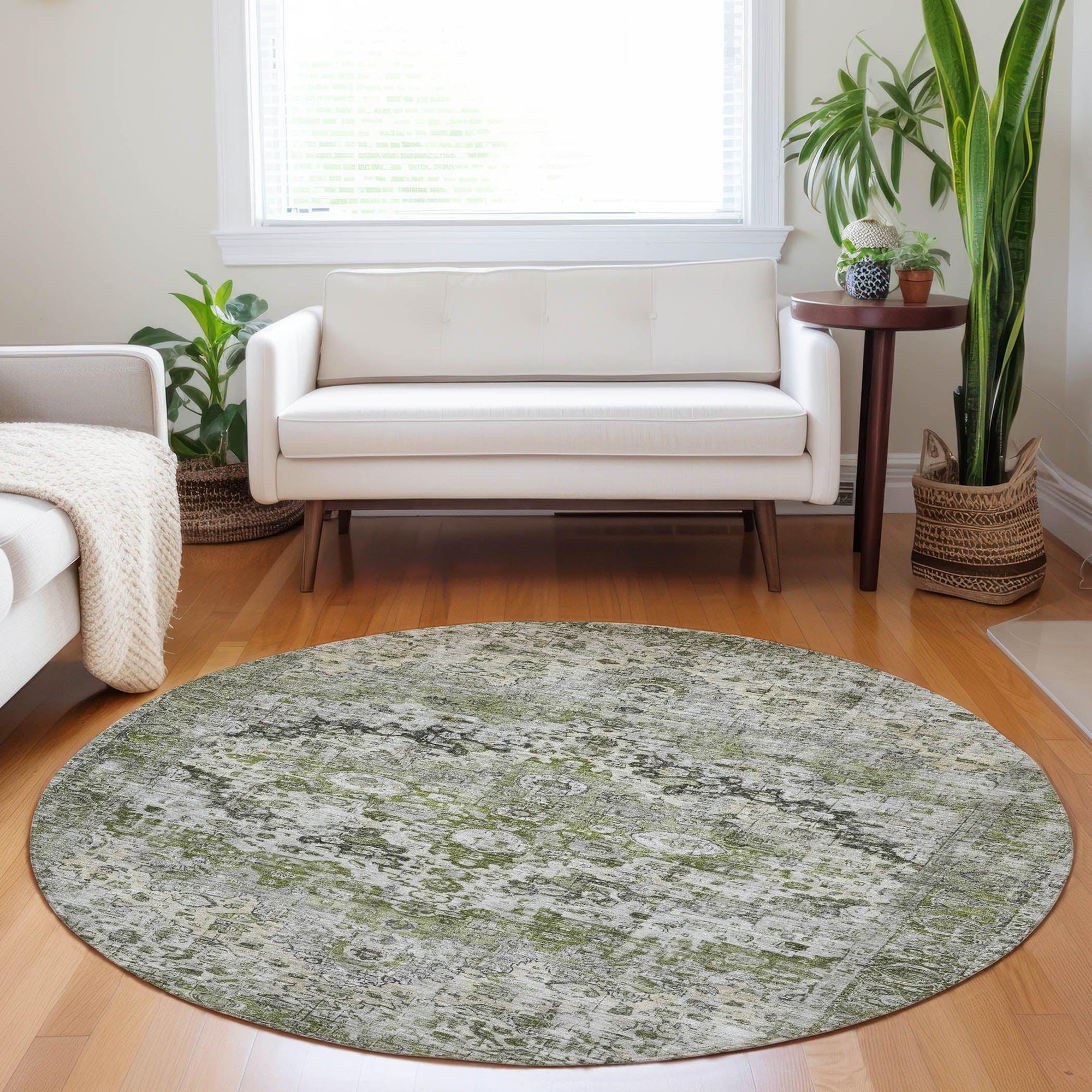 Addison Rugs Jaelien Aloe Washable Indoor-Outdoor Rug