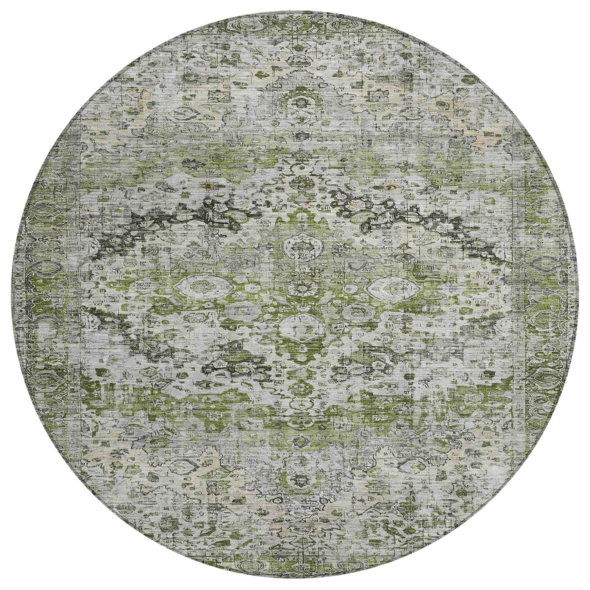 Addison Rugs Jaelien Aloe Washable Indoor-Outdoor Rug