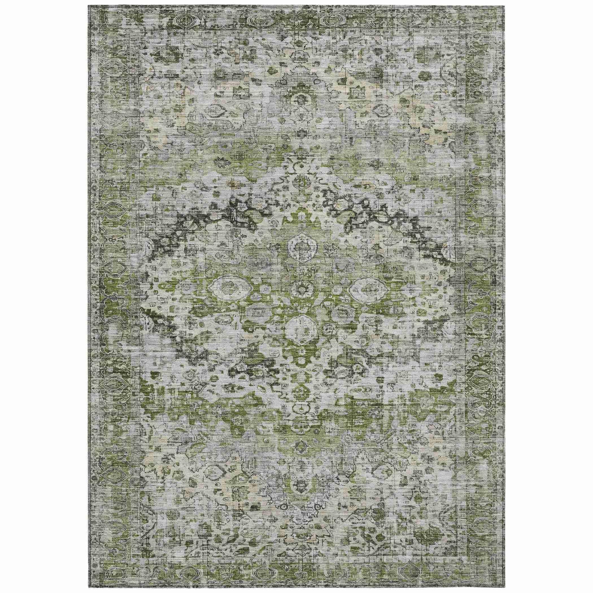 Addison Rugs Jaelien Aloe Washable Indoor-Outdoor Rug