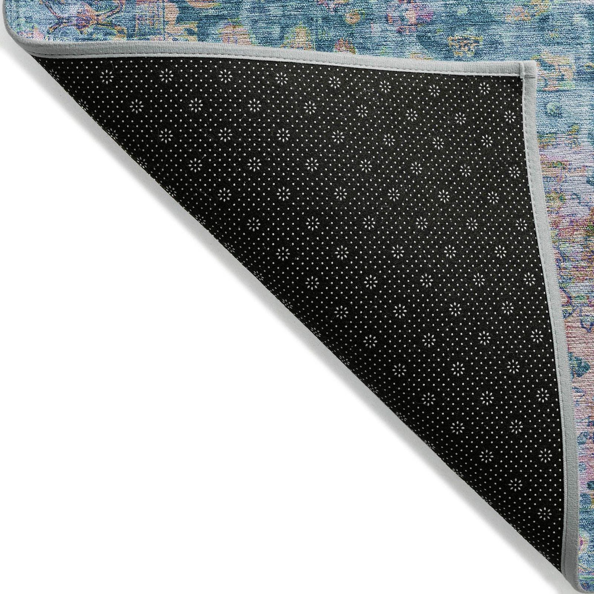 Addison Rugs Jaelien Denim Washable Indoor-Outdoor Rug