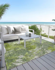 Addison Rugs Jaelion Aloe Washable Indoor-Outdoor Rug
