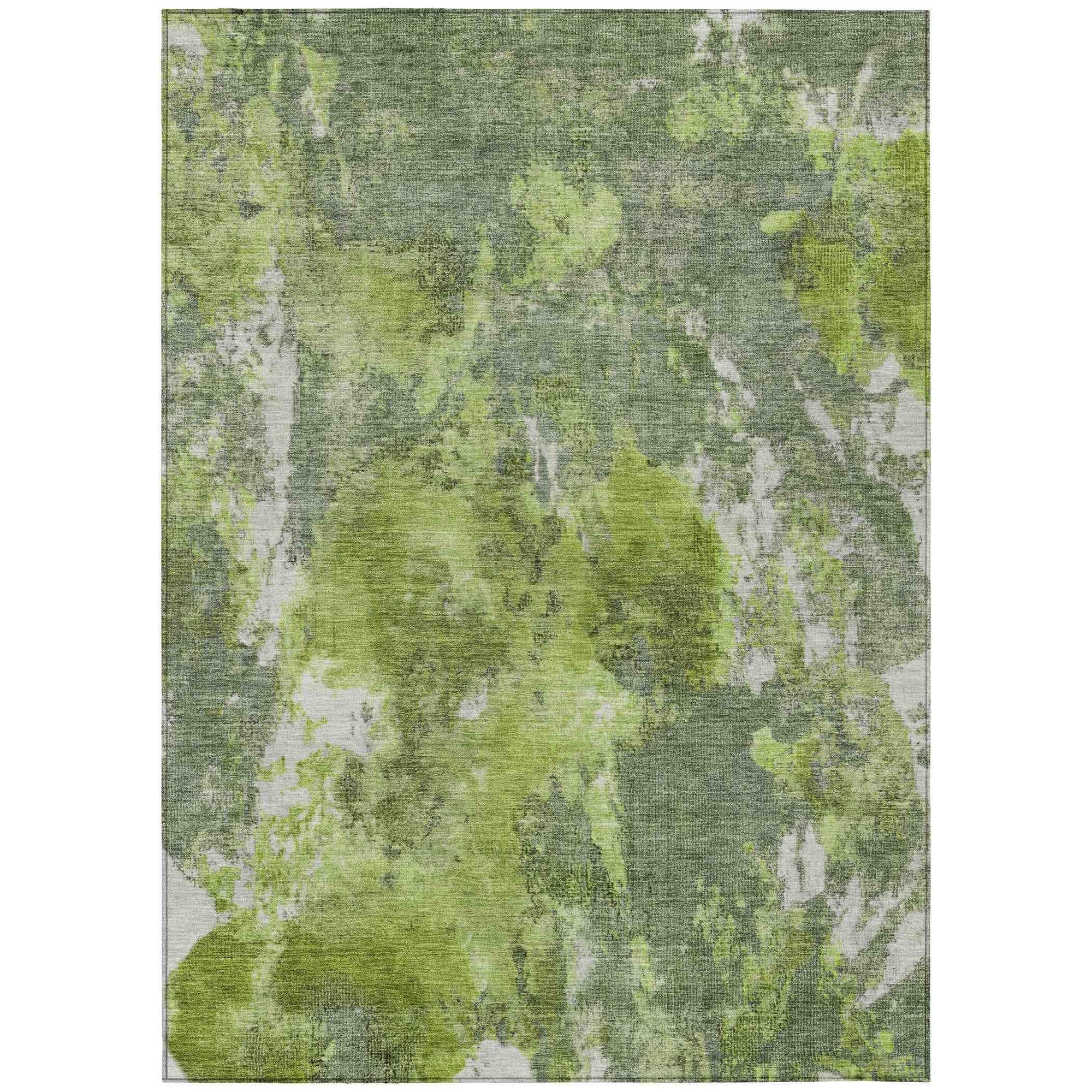 Addison Rugs Jaelion Aloe Washable Indoor-Outdoor Rug
