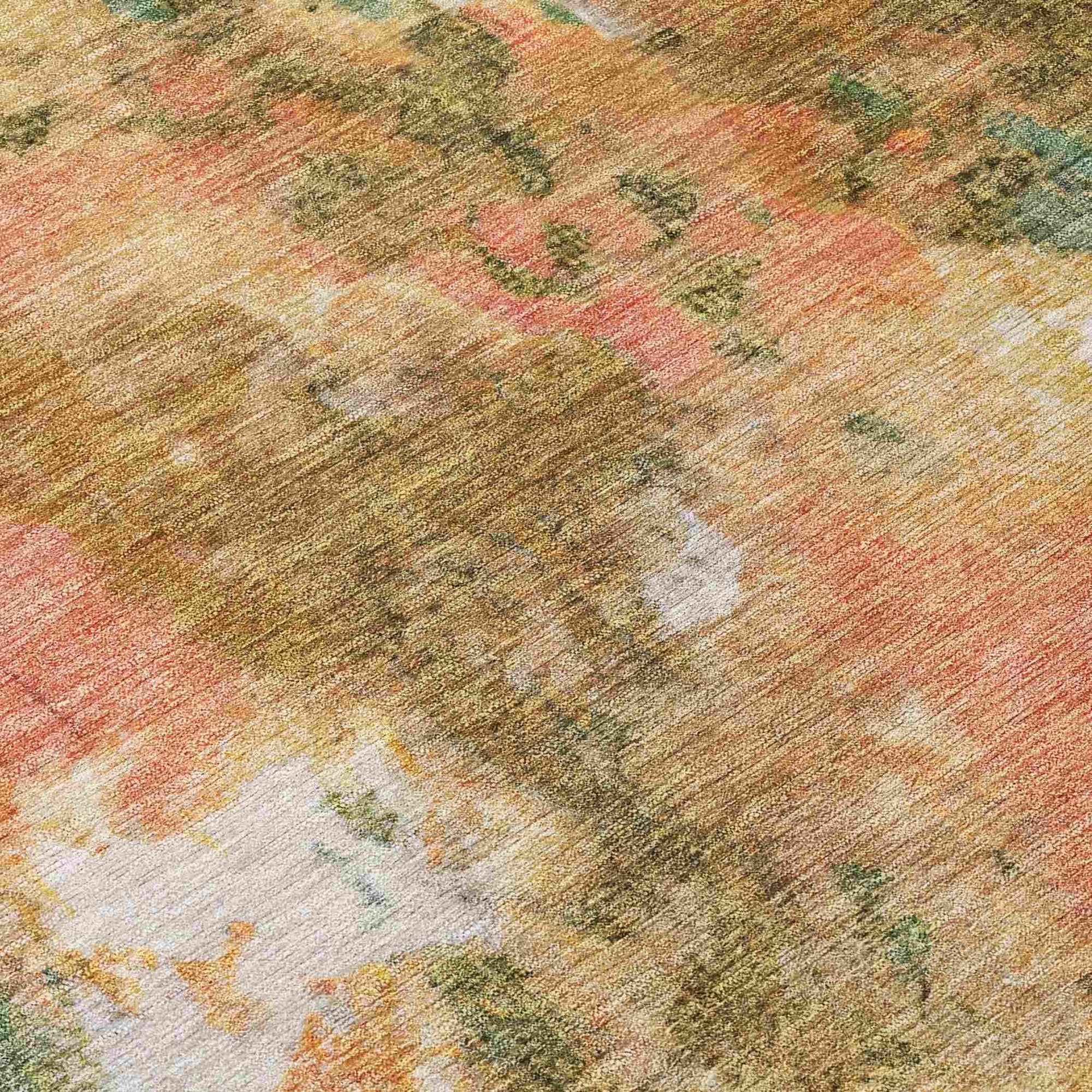 Addison Rugs Jaelion Green Washable Indoor-Outdoor Rug