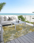 Addison Rugs Jaelion Brown Washable Indoor-Outdoor Rug