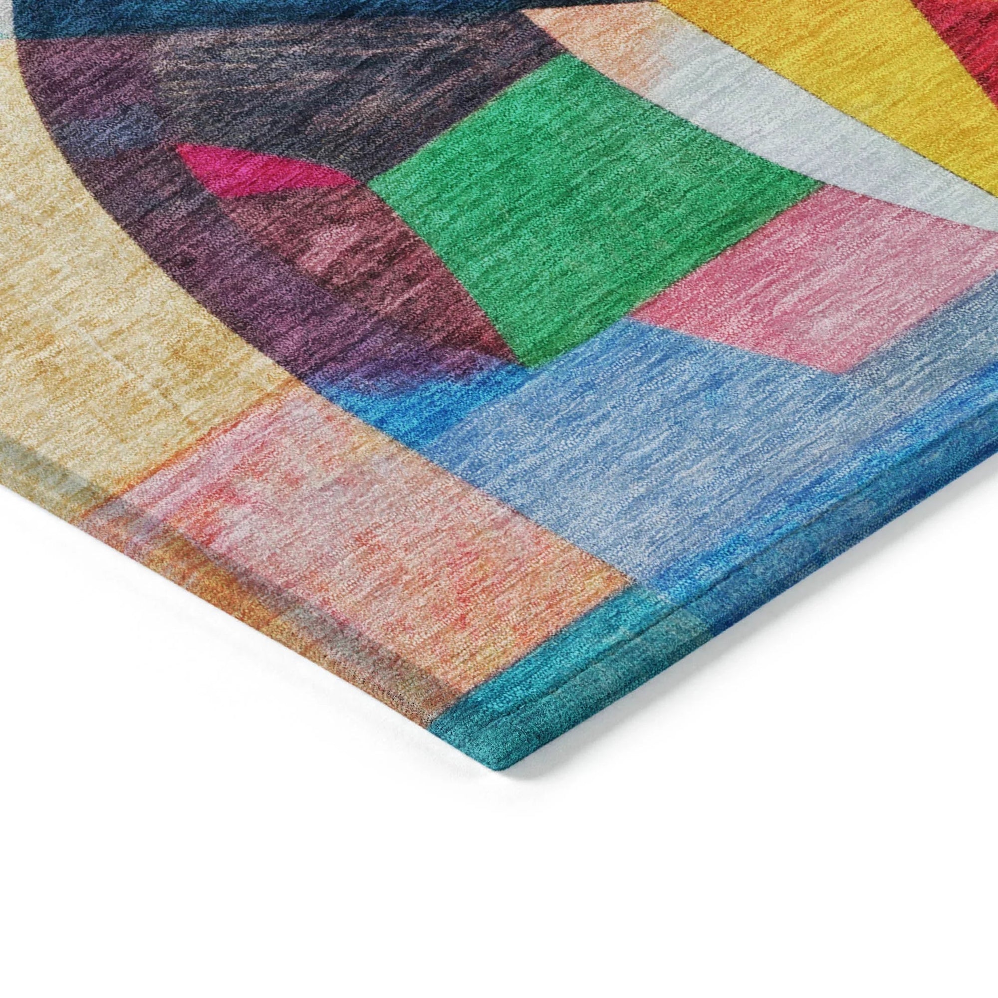 Addison Rugs Jaelira Blue Washable Indoor-Outdoor Rug