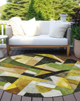 Addison Rugs Jaelira Green Washable Indoor-Outdoor Rug