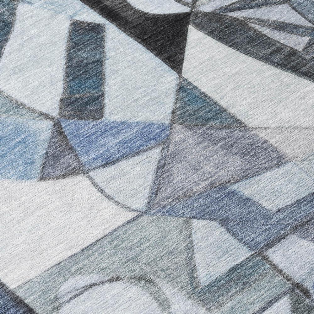 Addison Rugs Jaelius Blue Washable Indoor-Outdoor Rug