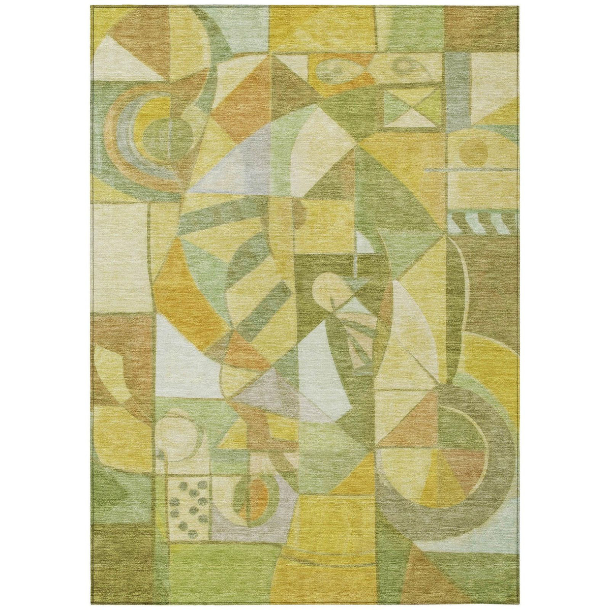 Addison Rugs Jaelius Fern Washable Indoor-Outdoor Rug