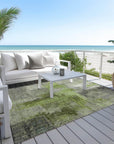 Addison Rugs Jaelor Green Washable Indoor-Outdoor Rug