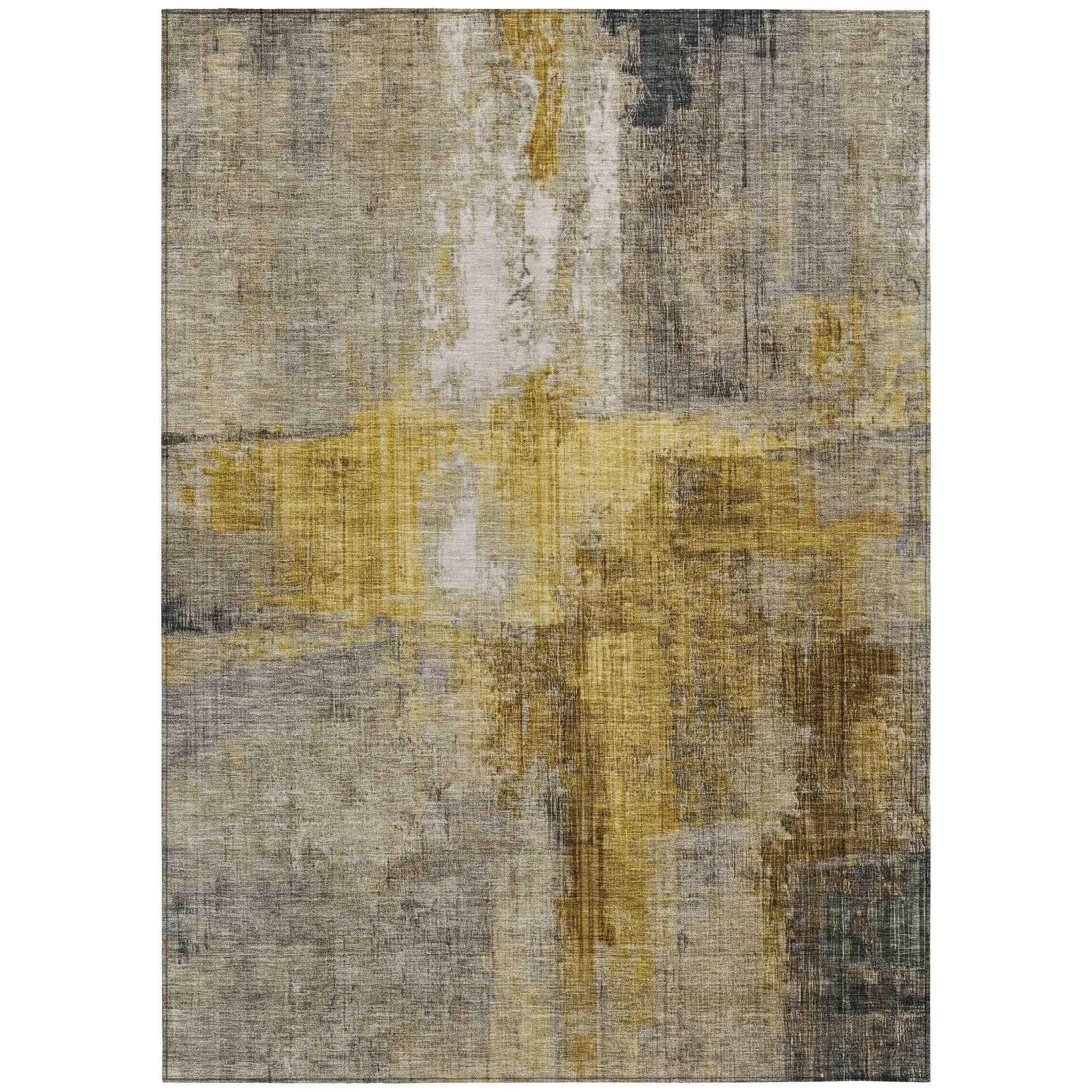 Addison Rugs Jaelor Gray Washable Indoor-Outdoor Rug