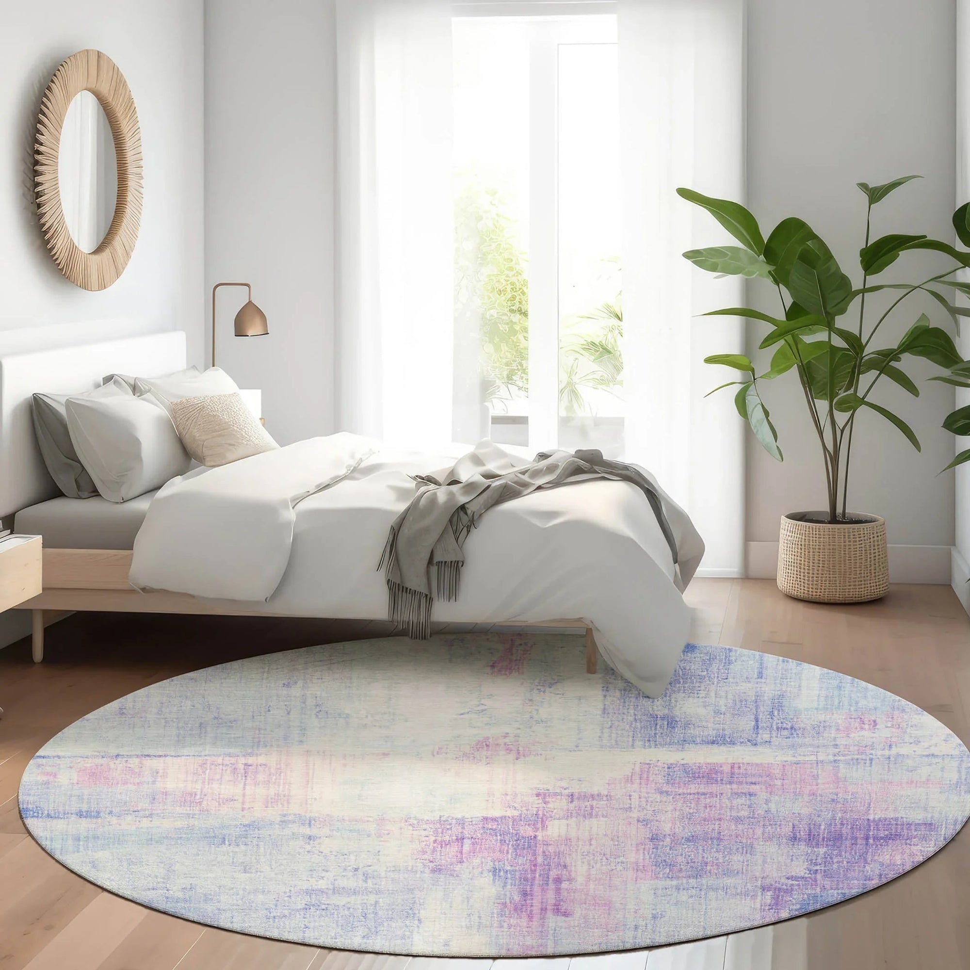 Addison Rugs Jaelor Blue Washable Indoor-Outdoor Rug