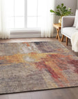 Addison Rugs Jaelor Brown Washable Indoor-Outdoor Rug
