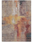 Addison Rugs Jaelor Brown Washable Indoor-Outdoor Rug