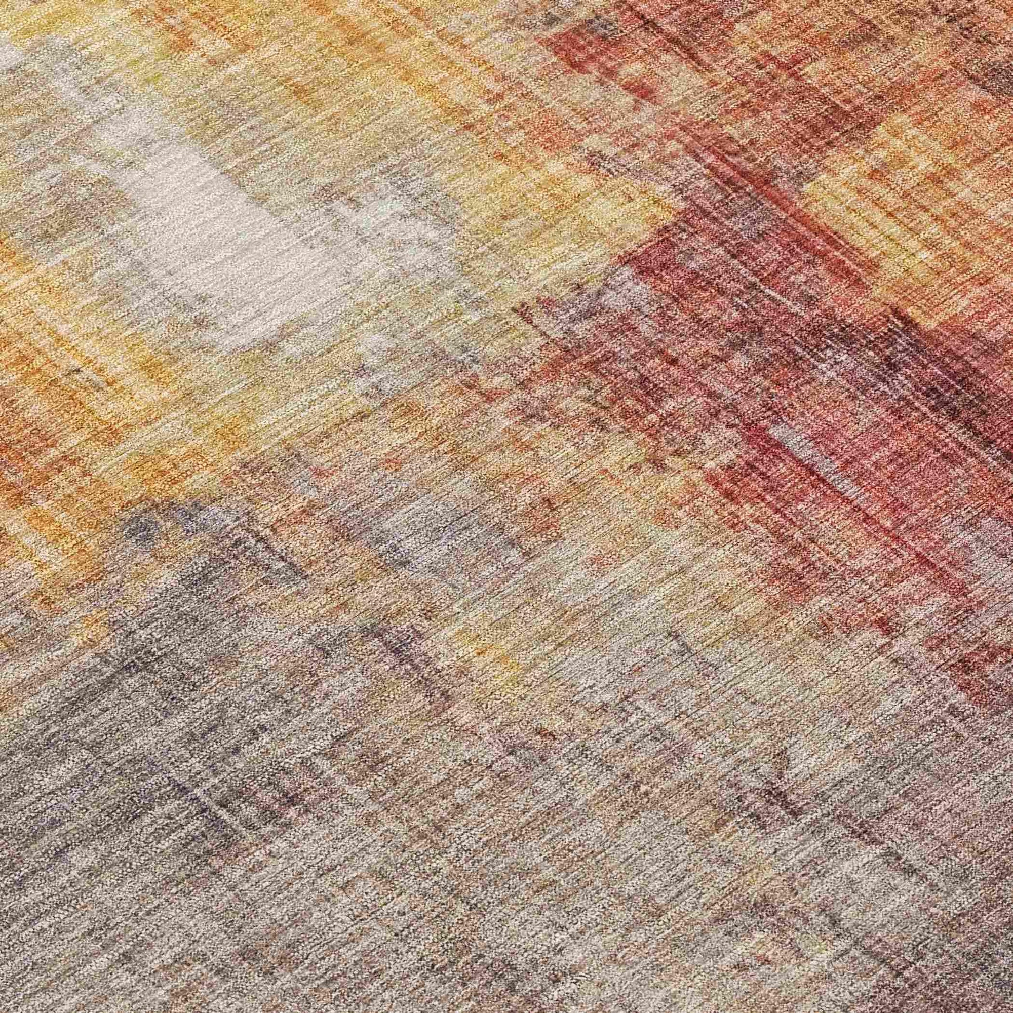 Addison Rugs Jaelor Brown Washable Indoor-Outdoor Rug