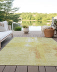 Addison Rugs Jaelor Gold Washable Indoor-Outdoor Rug