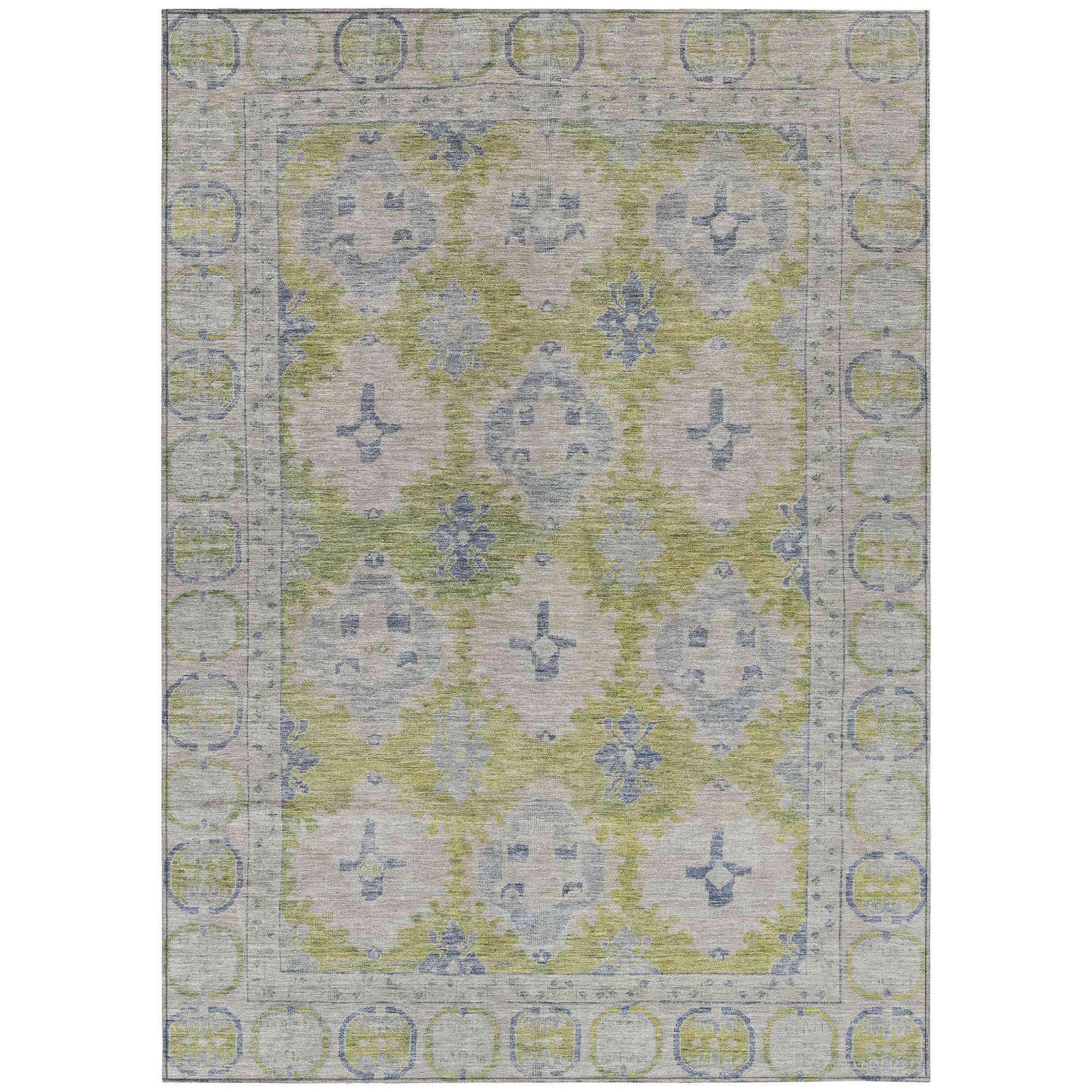Addison Rugs Jaelora Green Washable Indoor-Outdoor Rug