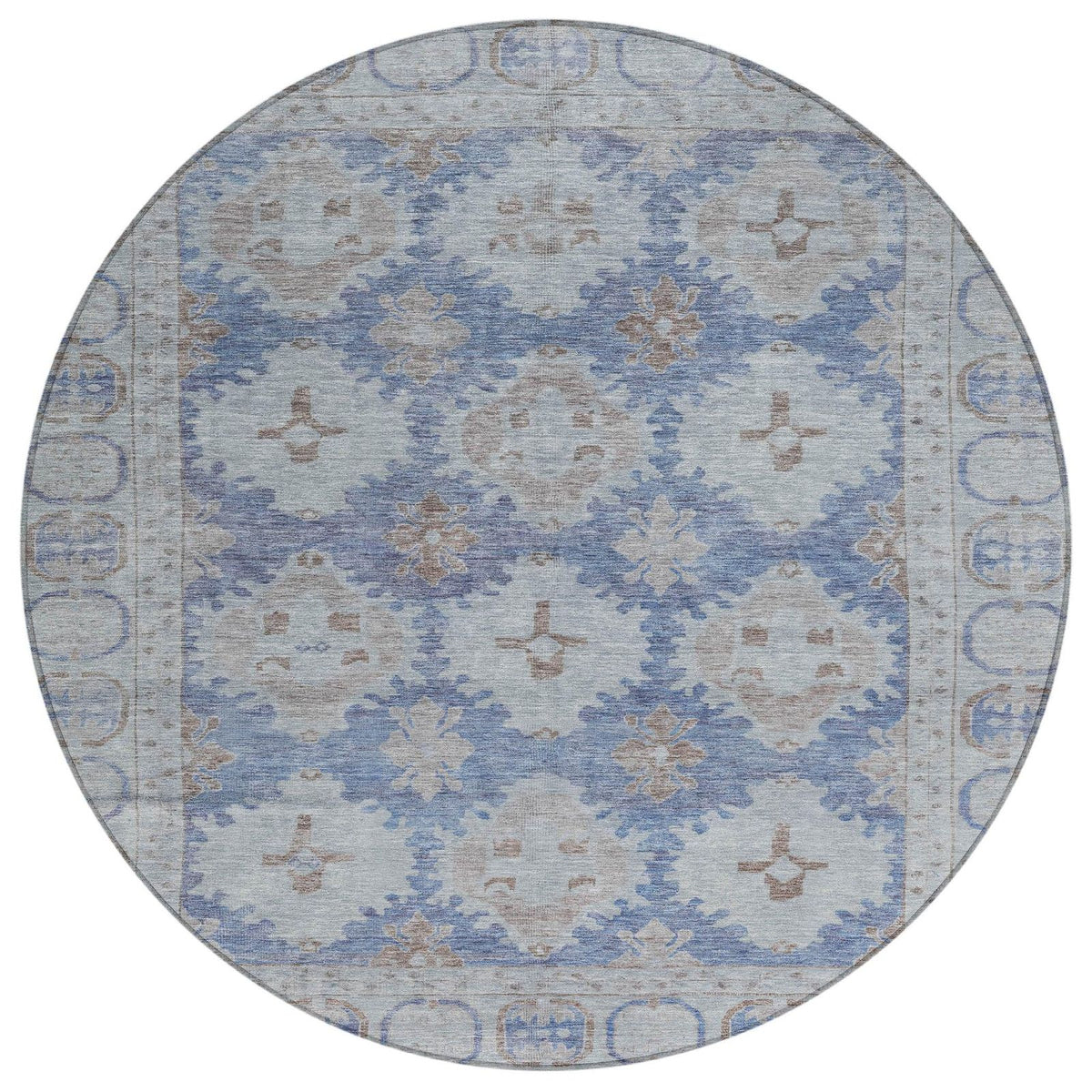 Addison Rugs Jaelora Blue Washable Indoor-Outdoor Rug