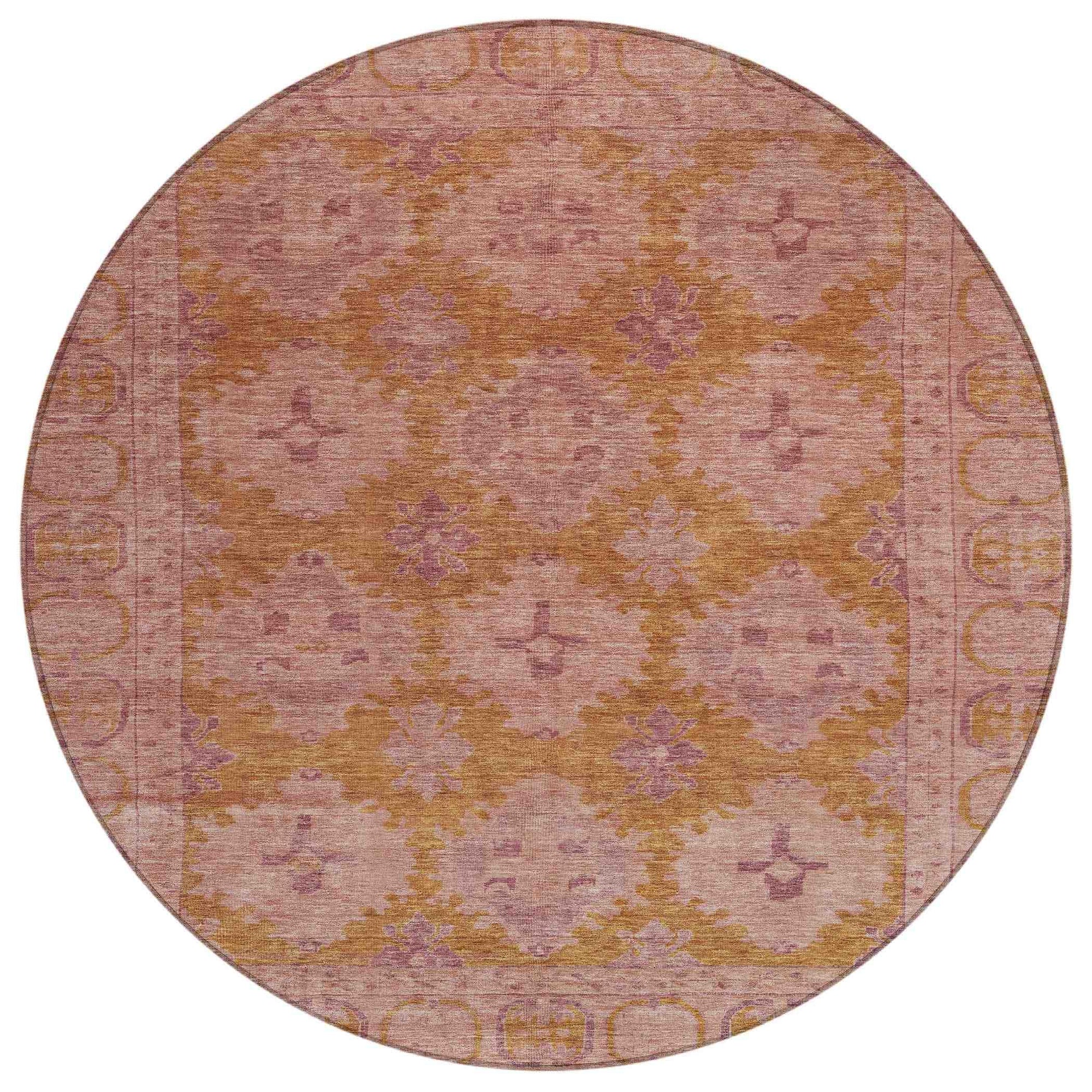 Addison Rugs Jaelora Pink Washable Indoor-Outdoor Rug