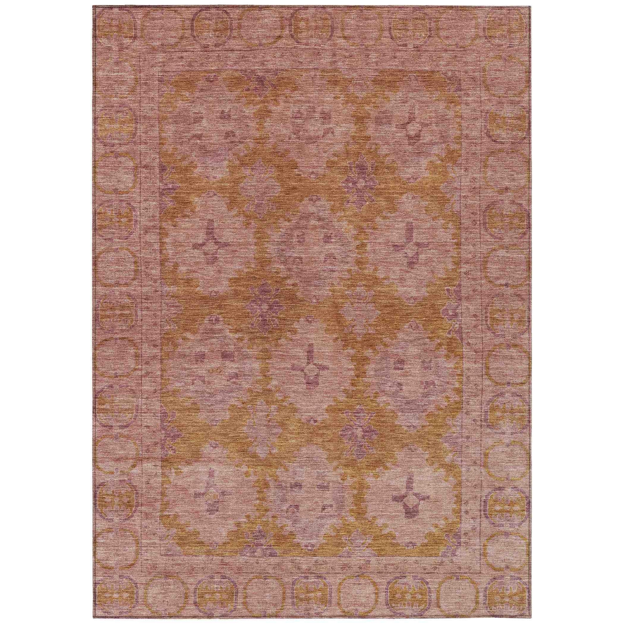 Addison Rugs Jaelora Pink Washable Indoor-Outdoor Rug