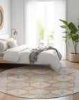 Addison Rugs Jaelora Orange Washable Indoor-Outdoor Rug
