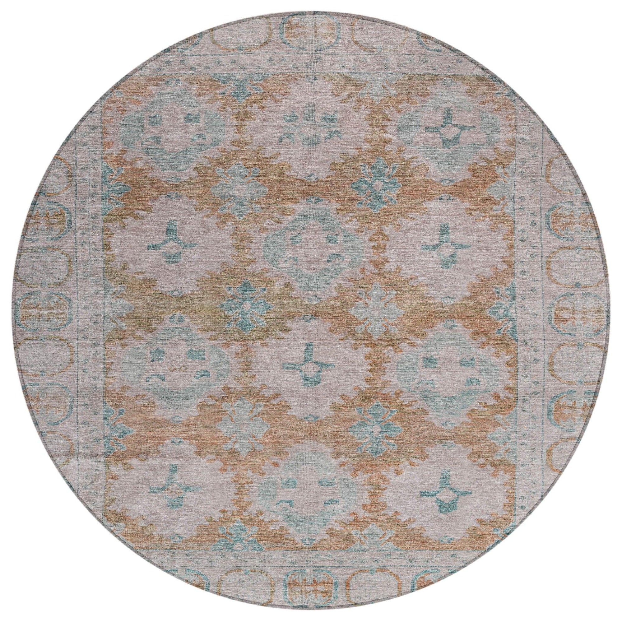 Addison Rugs Jaelora Orange Washable Indoor-Outdoor Rug