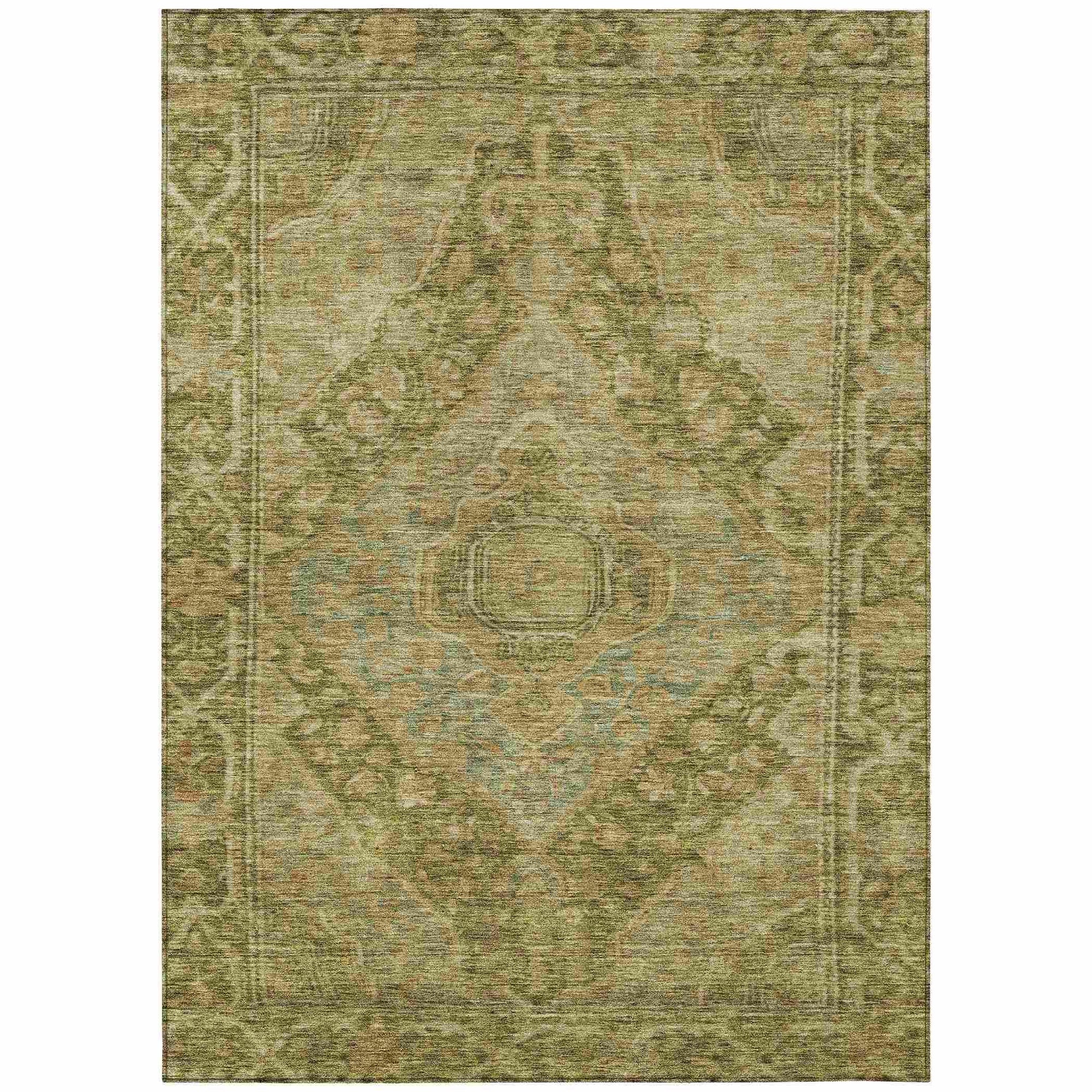 Addison Rugs Kaelanor Aloe Washable Indoor-Outdoor Rug