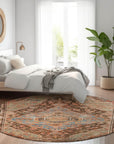 Addison Rugs Kaelanor Chocolate Washable Indoor-Outdoor Rug