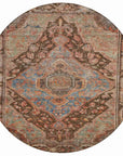 Addison Rugs Kaelanor Chocolate Washable Indoor-Outdoor Rug