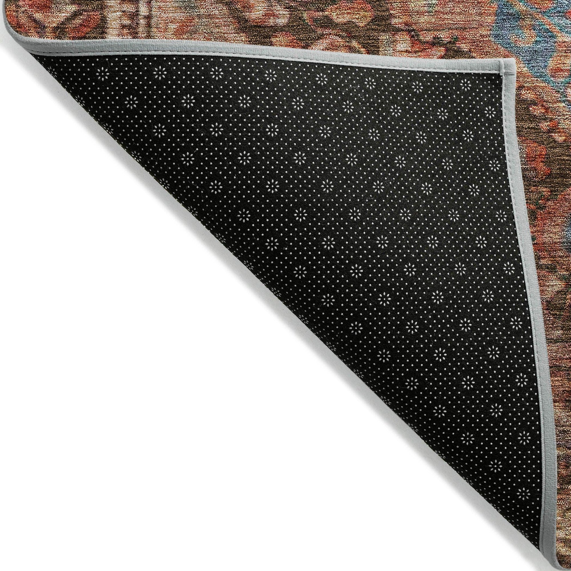 Addison Rugs Kaelanor Chocolate Washable Indoor-Outdoor Rug