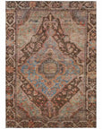 Addison Rugs Kaelanor Chocolate Washable Indoor-Outdoor Rug