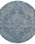 Addison Rugs Kaelanor Blue Washable Indoor-Outdoor Rug