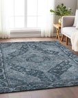 Addison Rugs Kaelanor Navy Washable Indoor-Outdoor Rug