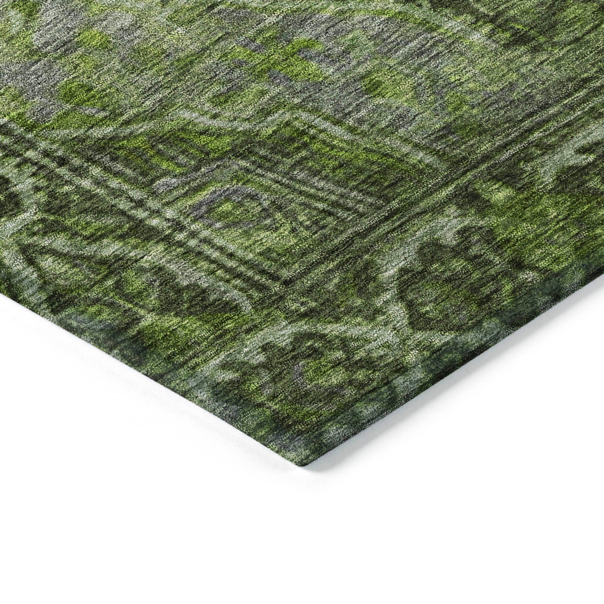 Addison Rugs Kaelanor Green Washable Indoor-Outdoor Rug
