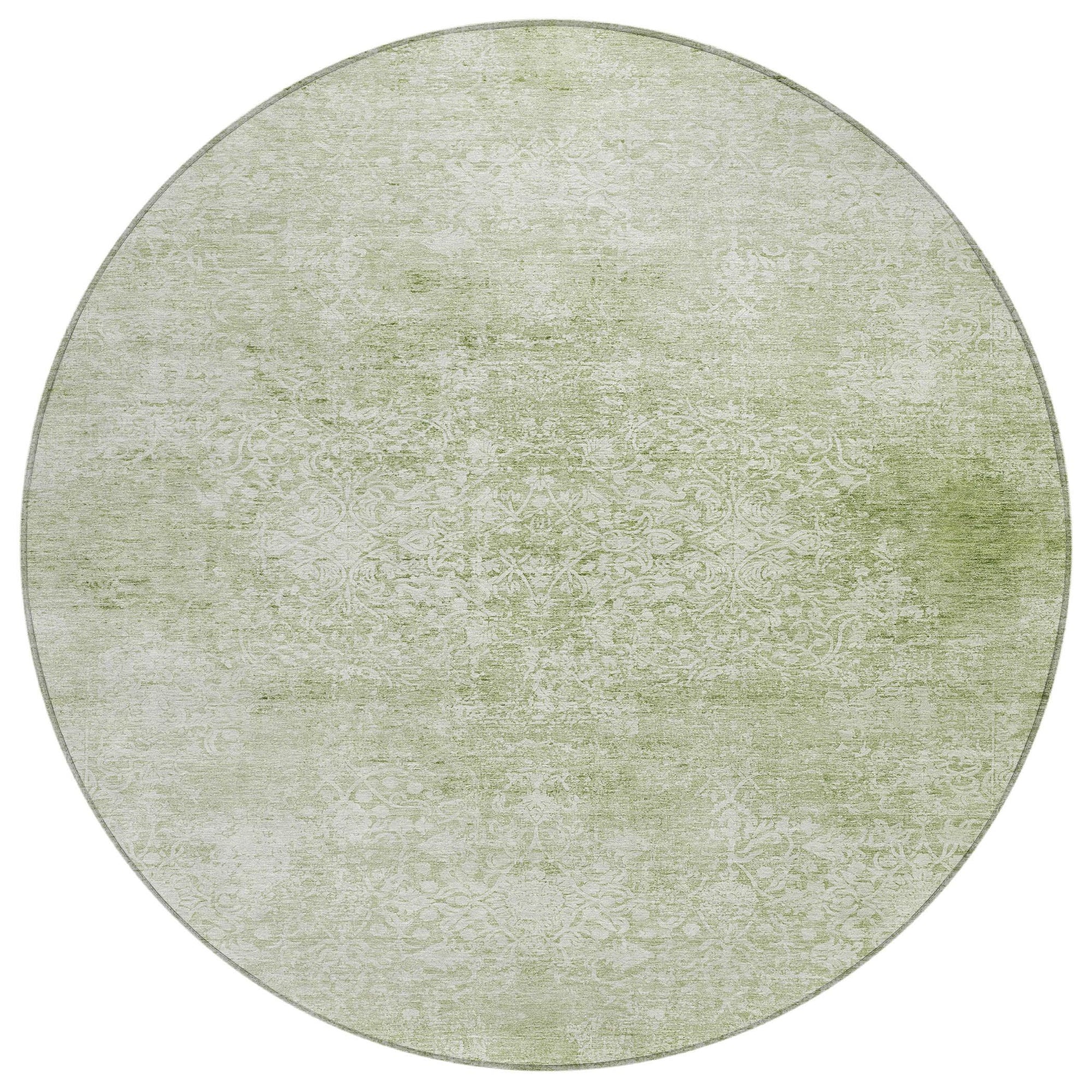Addison Rugs Kaelas Green Washable Indoor-Outdoor Rug