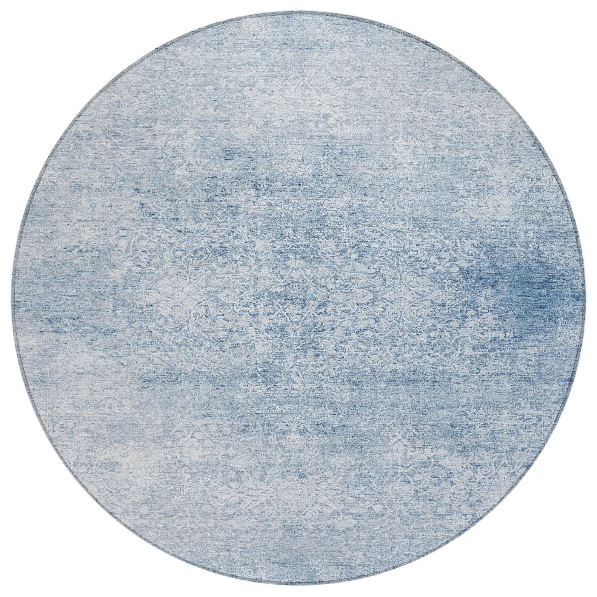Addison Rugs Kaelas Blue Washable Indoor-Outdoor Rug
