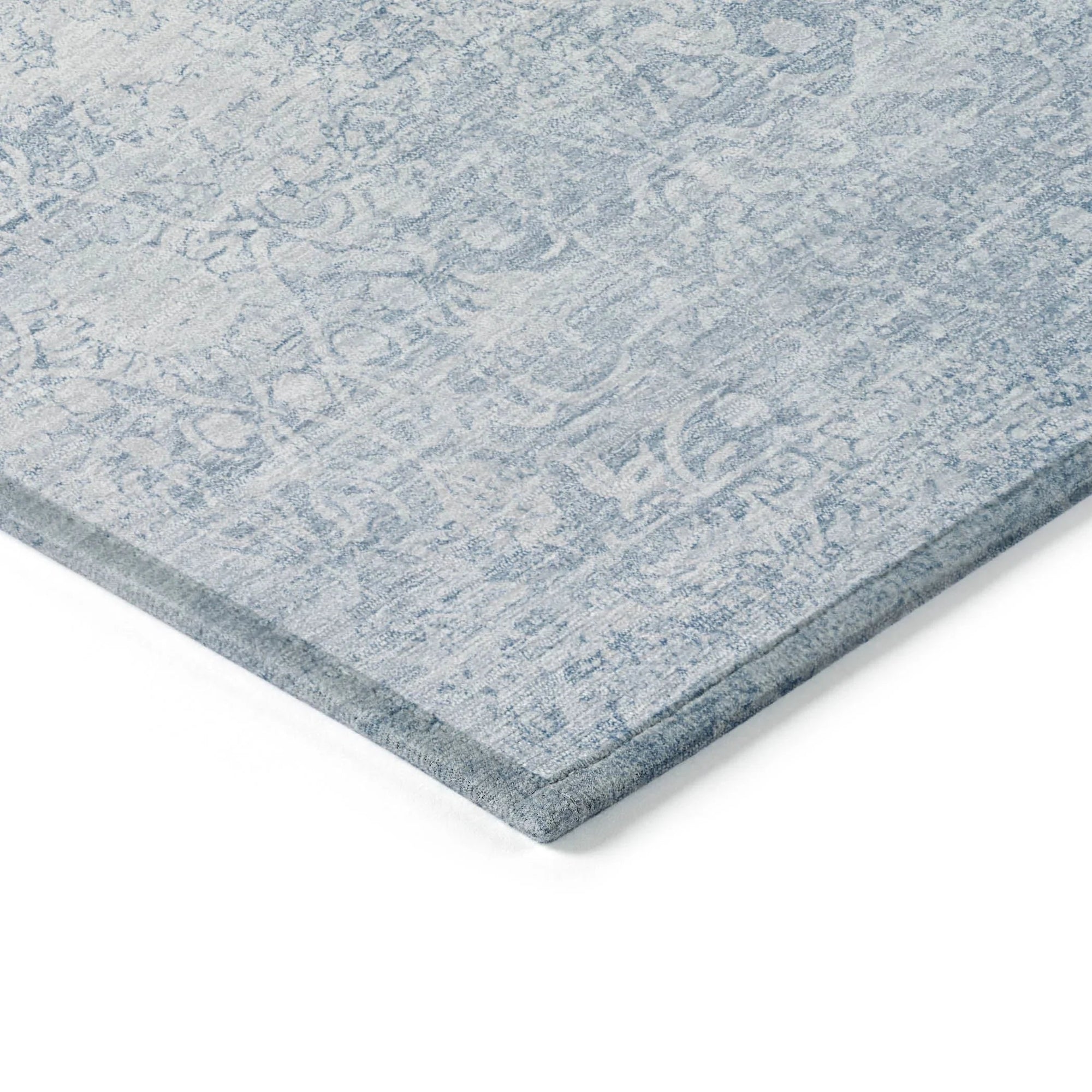 Addison Rugs Kaelas Blue Washable Indoor-Outdoor Rug