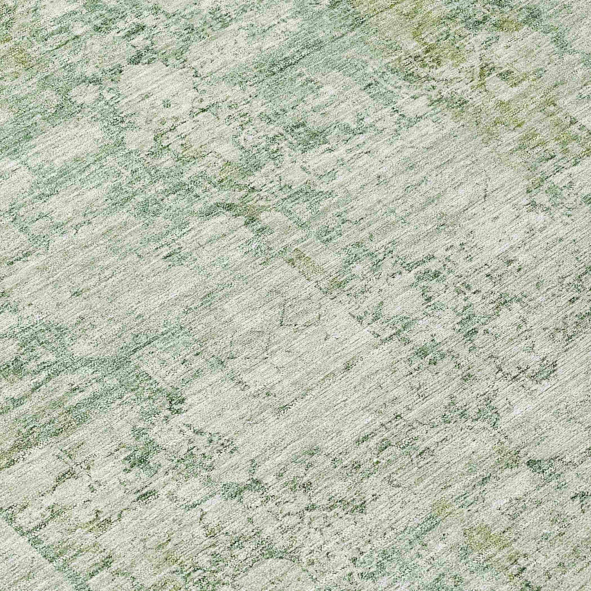 Addison Rugs Kaelien Green Washable Indoor-Outdoor Rug
