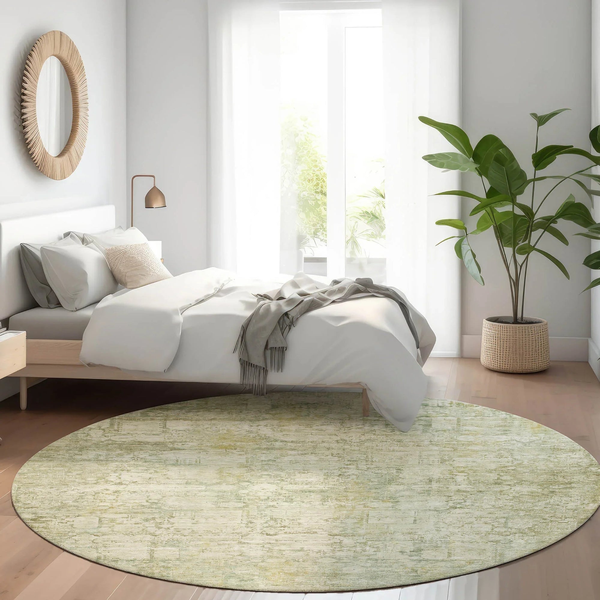 Addison Rugs Kaelien Brown Washable Indoor-Outdoor Rug