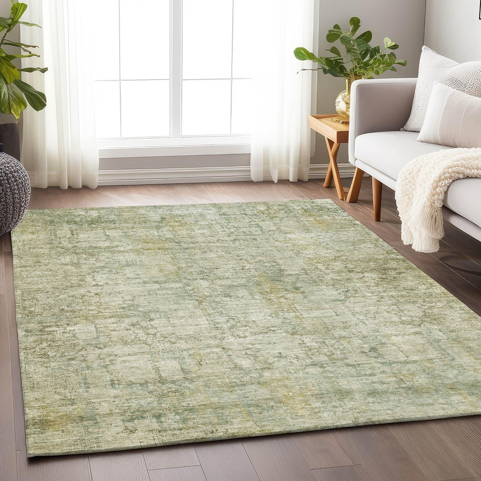 Addison Rugs Kaelien Brown Washable Indoor-Outdoor Rug
