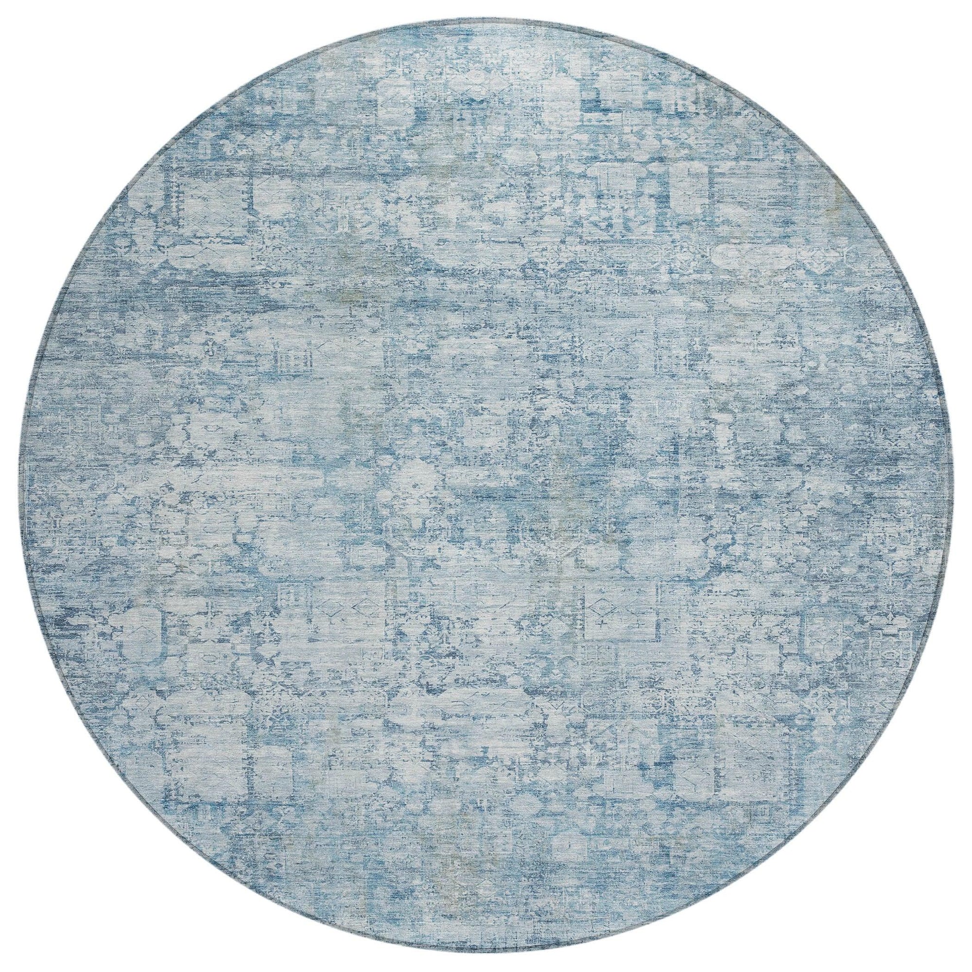 Addison Rugs Kaelien Blue Washable Indoor-Outdoor Rug
