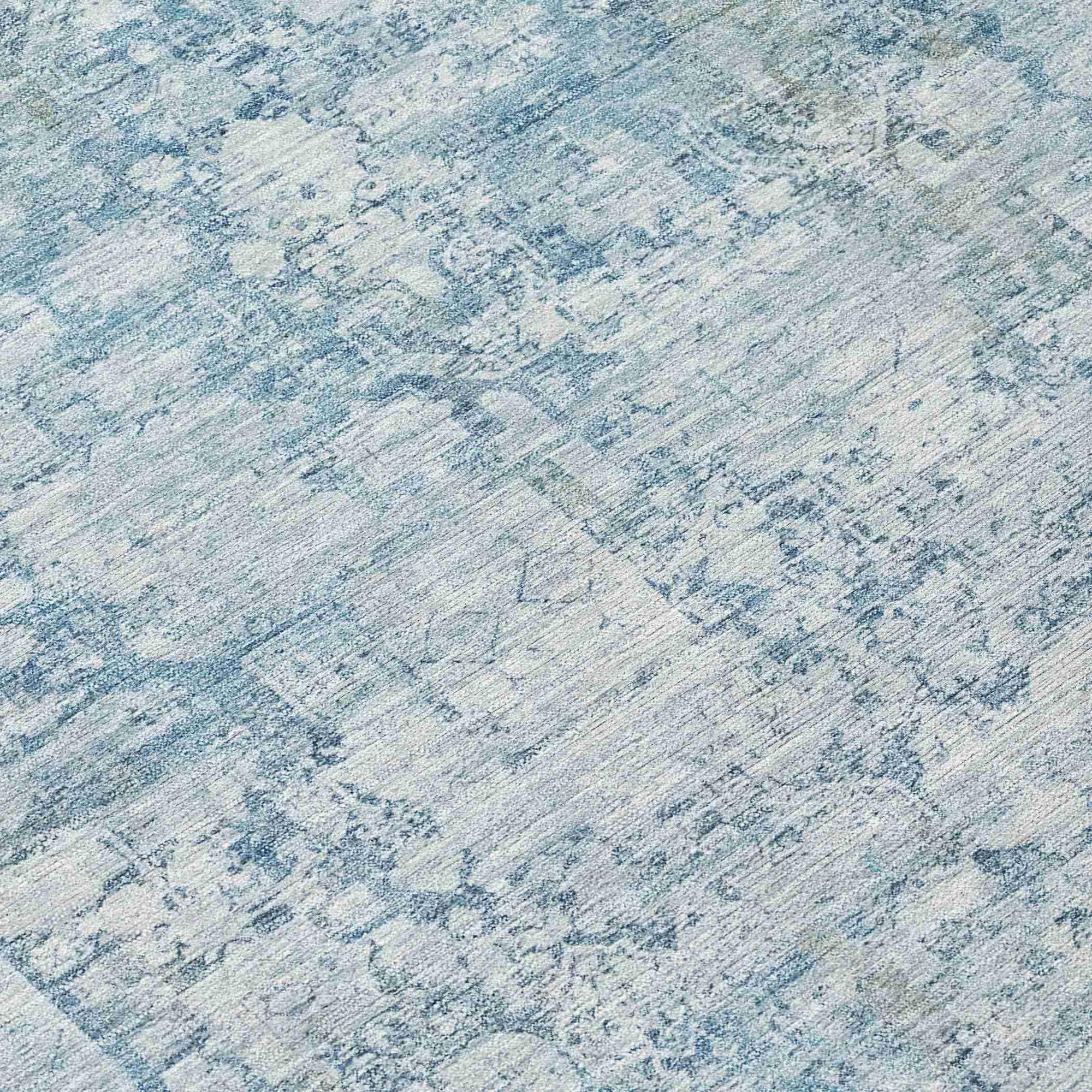 Addison Rugs Kaelien Blue Washable Indoor-Outdoor Rug